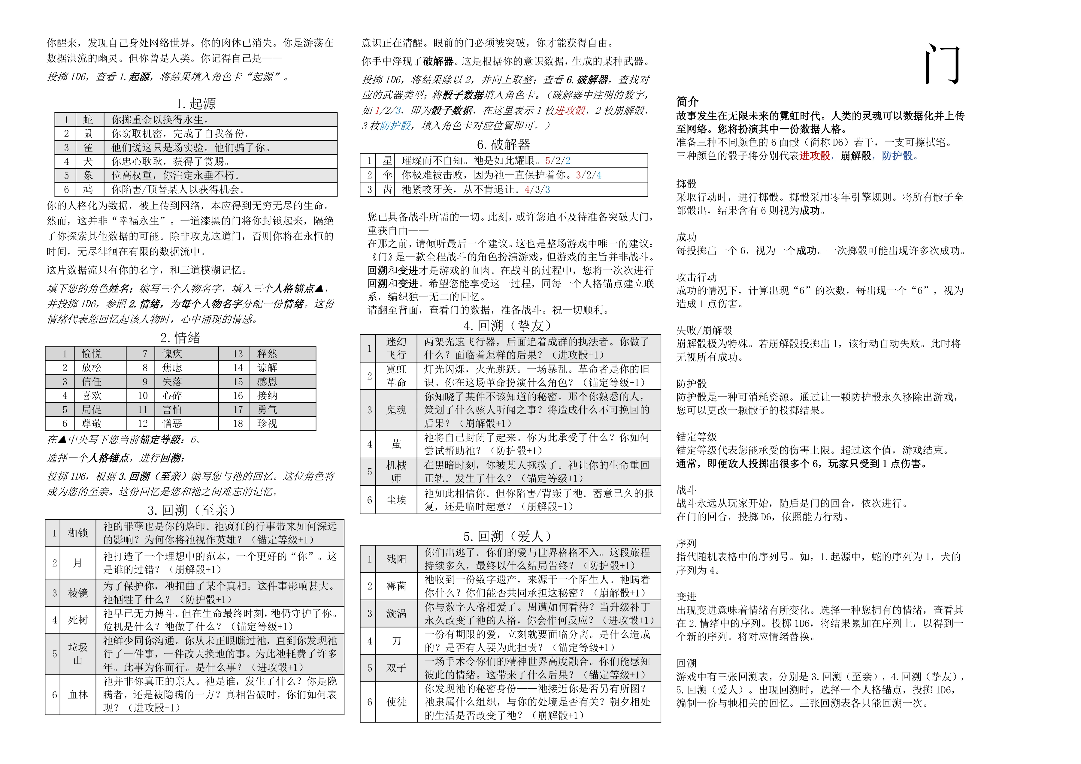 门第 1 页